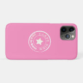 COQUE de texte du Cool rose CARPE DIEM coque iphon (Dos (Horizontal))
