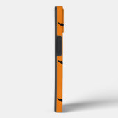Coque d'Halloween orange/chauve-souris-coque iphon (Verso / Droite)