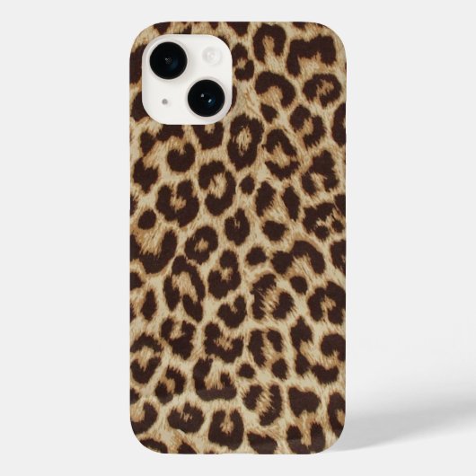 Coque d'ID iPhone Chic Leopard (Verso)
