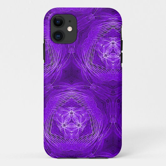 Coque d'iPhone 5 violet électrique (Dos)