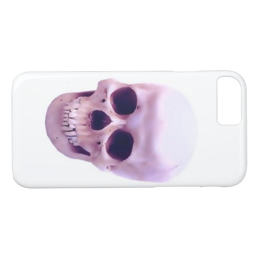 Coque d'iPhone 7 crâne (Dos (Horizontal))