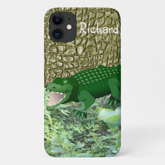 Coque d'Iphone Alligator (Dos)