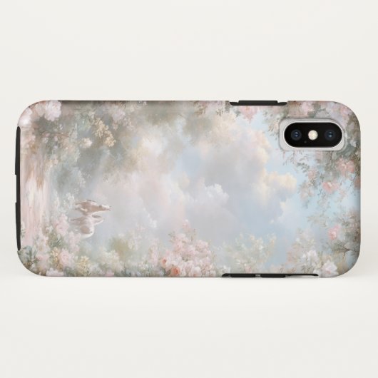 Coque Dreamy Pastel Garden pour Iphone (Dos (Horizontal))