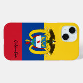 Coque du drapeau colombien, mode Colombie /sports (Verso (horizontal))