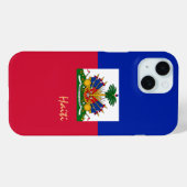 Coque du Drapeau haïtien, Haïti mode / sports (Verso (horizontal))