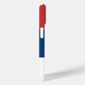 Coque du drapeau serbe, Serbie mode / sports iPhon (Verso / Droite)