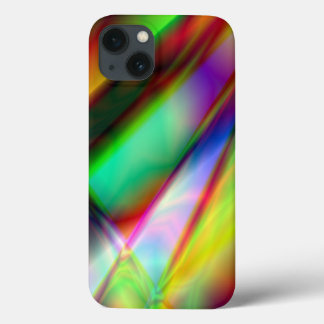 Coque dur Abstrait pour iPhone multicolore