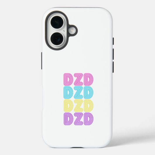 Coque DZD iPhone 16 - Classic 80's Retro (Verso)