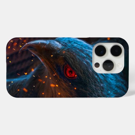 Coque Eagle Eyes iPhone 15pro (Verso (horizontal))