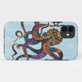 Coque électrique Octopus iPhone 5 (Dos (Horizontal))