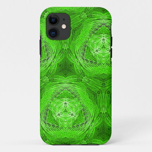 Coque électrique vert iPhone 5 (Dos)