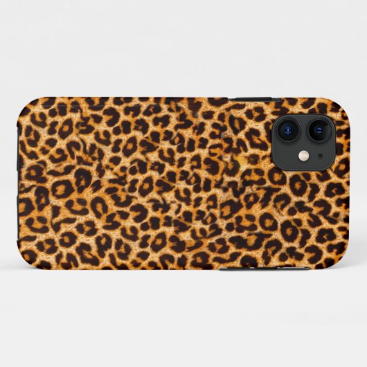 Coque Empreinte de léopard Iphone 5S (Dos (Horizontal))