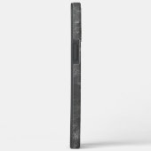 Coque en cuir gris-coque iphone (Verso / Droite)