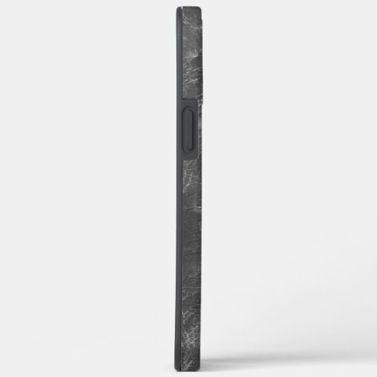 Coque en cuir gris-coque iphone (Verso / Droite)