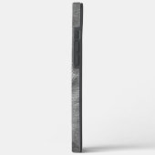 Coque en cuir gris-coque iphone (Verso / Gauche)