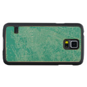 Coque En Érable Galaxy S5 Case Carte graphique de New York (Devant (horizontal))