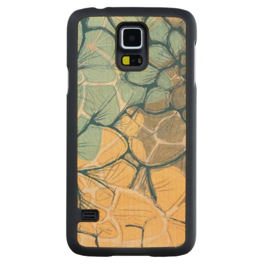 Coque En Érable Galaxy S5 Case Dahlia Dance I (Dos)