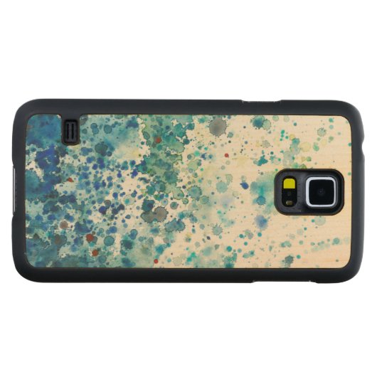 Coque En Érable Galaxy S5 Case Mer Speckée I (Devant (horizontal))