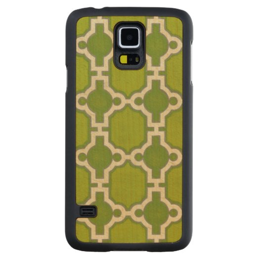 Coque En Érable Galaxy S5 Case Motifs du marché IV (Dos)