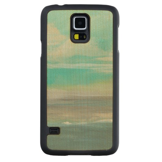 Coque En Érable Galaxy S5 Case Plage Lowland I (Dos)