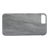 Coque en granit gris foncé iPhone 7 (Dos (Horizontal))