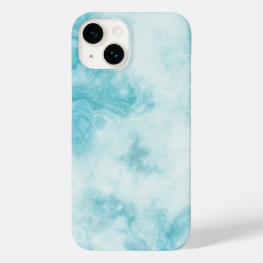 Coque en marbre à peine là Apple iPhone 14 Coque (Verso)