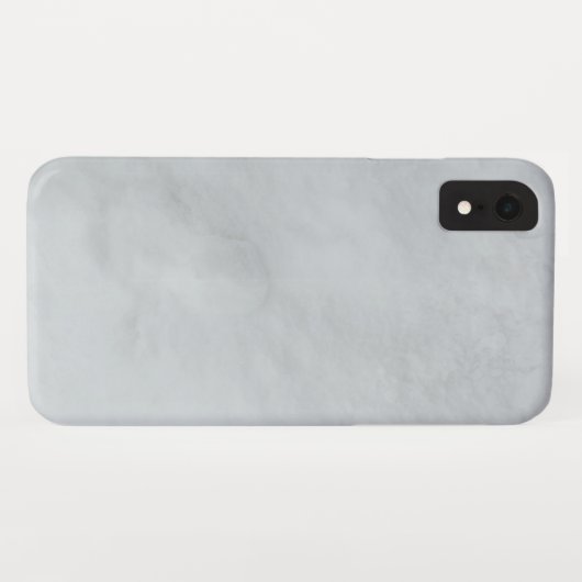 Coque en marbre à peine là Apple iPhone XR Coque (Dos (Horizontal))