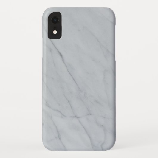 Coque en marbre à peine là Apple iPhone XR Coque (Dos)
