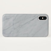 Coque en marbre - Mate à peine Il iPhone X Coque (Dos (Horizontal))