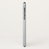 Coque en marbre - Mate à peine Il iPhone X Coque (Dos/Gauche)