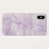 Coque en marbre - Mate à peine Il iPhone X Coque (Dos (Horizontal))