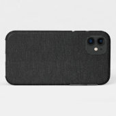 coque en marbre noir Mate Tough Apple (Dos (Horizontal))