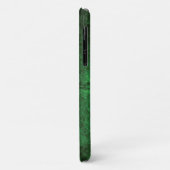 coque en marbre vert - Mate à peine là Apple iPhon (Dos/Gauche)
