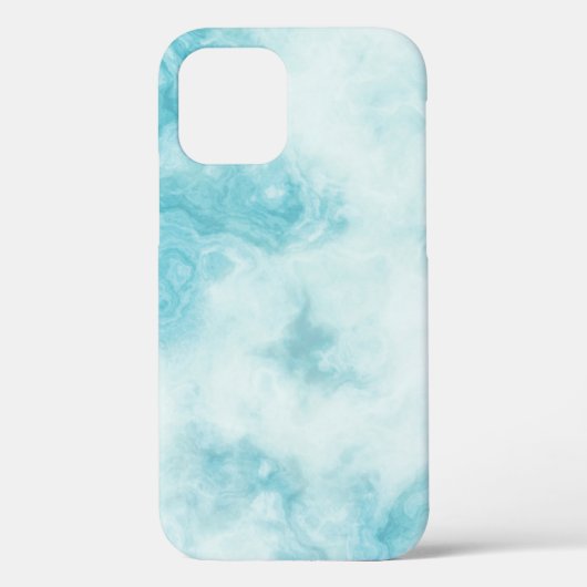 Coque en pierre marbré-Mate Tough Apple iPhone 12 (Verso)