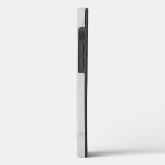 Coque en pierre marbré-Mate Tough Apple iPhone 12  (Verso / Gauche)