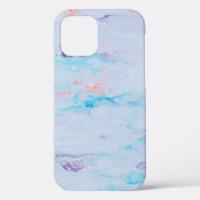 Coque en pierre marbré-Mate Tough Apple iPhone 12 