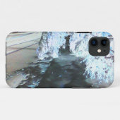 Coque Fairy Glow Blue - Mate iPhone 11 Coque (Dos (Horizontal))