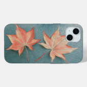 coque feuille d'érable (Verso (horizontal))