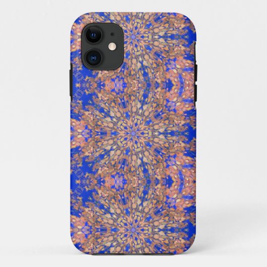 coque feuille géométrique (Dos)