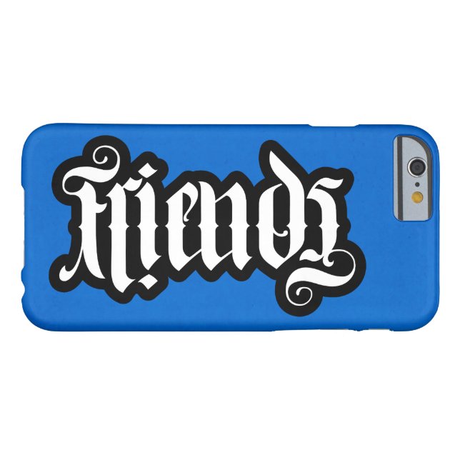 Coque FlipScript Ambigram iPhone 6 / 6 s (Dos Horizontal)