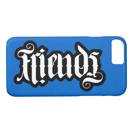Coque FlipScript Ambigram iPhone 7 / 6 s (Dos (Horizontal))