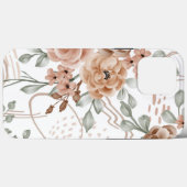 Coque Floral-Mate coque iphone (Verso (horizontal))
