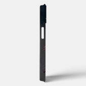 Coque foncé iPhone 13 avec Gras inspiré Anime (Verso / Droite)