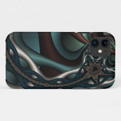 Coque fractal de réaction chaînée pour iphone4 (Dos (Horizontal))