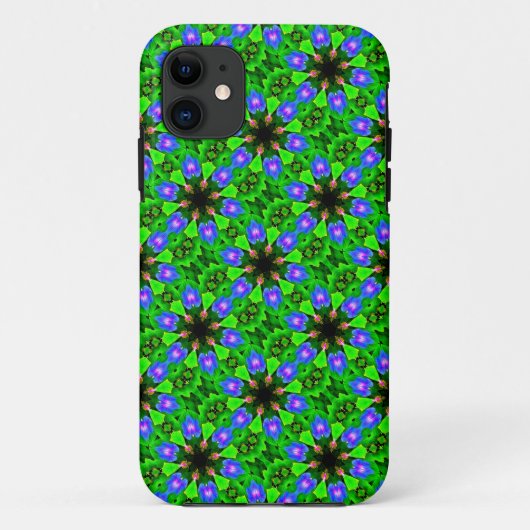 coque géométrique vert (Dos)