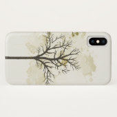 Coque Gold arbre iPhone X (Dos (Horizontal))