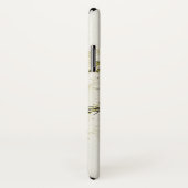 Coque Gold arbre iPhone X (Dos/Droite)