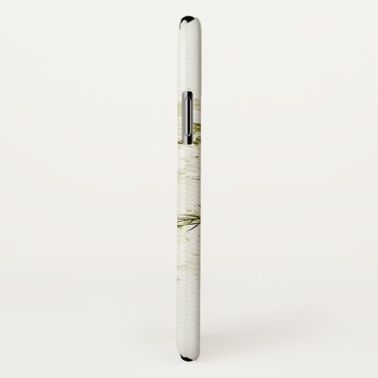 Coque Gold arbre iPhone X (Dos/Droite)