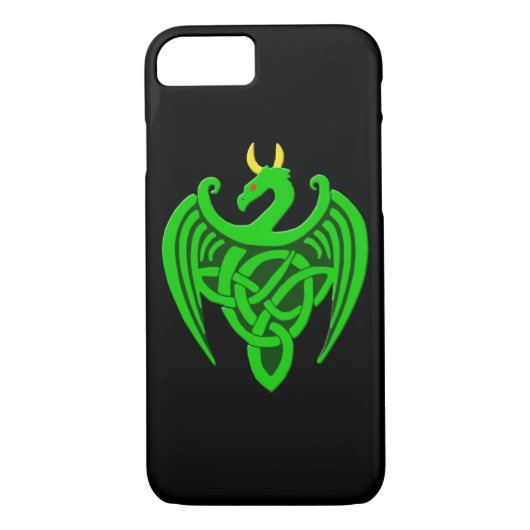 Coque Green Celtic Dragon 7/8 (Dos)