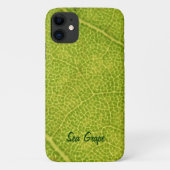 Coque Green Sea Grape Leaf iPhone 11 (Dos)
